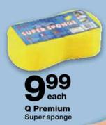 Q Premium Super Sponge-Each