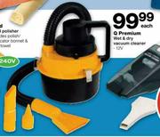 Q Premium Wet & Dry Vacuum Cleaner-12V Each