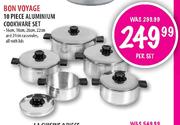 Bon Voyage Aluminium Cookware Set-10 Piece