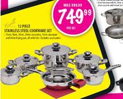 Tissolli Stainless Steel Cookware Set-12 Piece