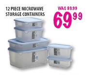 Microwave Storage Containers-12 Piece