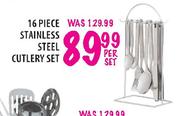 Stainless Steel Cutlery Set-16 Piece