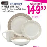 Always Home Atmosphere Dinner Set-16 Piece
