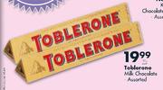 Toblerone Milk Chocolate Assorted-100g Each