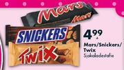 Mars/Snickers/Twix Sjokoladestafie-Elk