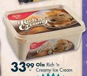Ola Rich n Creamy Ice Cream-2Ltr