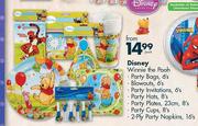 Disney Winnie The Pooh 2 Ply Party Napkins-16's Per Pack