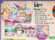 Disney Princess Party Tiaras-8's Per Pack