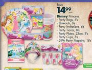 Disney Princess Party Plates-23cm,8's Per Pack 