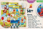 Disney Winnie The Pooh Party Bags-6's Per Pack