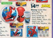 Disney Spider Man Party Invitations-6's Per Pack 