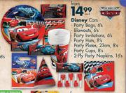 Disney Cars 2 Ply Party Napkins-16's Per Pack 
