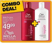 Wella Pro Series Shampoo-500ml & Conditioner-500ml Assorted