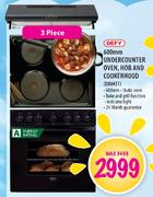 Defy 600mm Undercounter Oven,Hob And Cookerhood