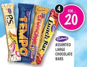 Cadbury Assorted Large Chocolate Bars-4's