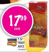 Home Fruit Juice-1.5L Each