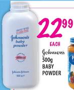 Johnson Baby Powder-500g Each