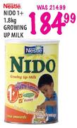 Nestle Nido 1+ Growing Up Milk-1.8Kg