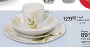Leaf Eetservies-12 stuk per stel