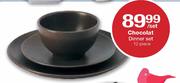 Chocolat Dinner Set-12 piece per set