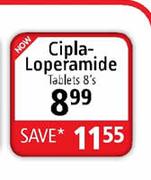 Cipla Lopeamide Tablets-8's