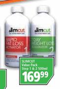 Slimcut Value Pack Step 1 & 2-500ml