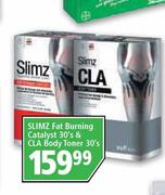Slimz Fat Burning Catalyst-30's & CLA Body Toner-30's
