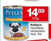 Petley's Hondekos Verskeidenheid-775g Elk