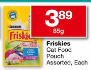 Friskies Cat Food Pouch-85g Each