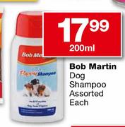 Bob Martin Dog Shampoo Assorted-200ml Each