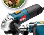 Ryobi 650W 115mm Angle Grinder