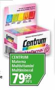 Centrum Materna Multivitamin/Multimineral-30's