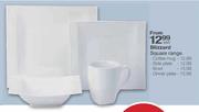 Blizzard Square Side Plate-Each