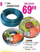 Garden Master Hosepipe With Fittings-12mmx20m