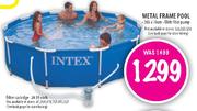 Intex Metal Frame Pool 