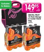 Brutal Fruit 12 Pack Mango In Cooler Hand Bag-12x275ml