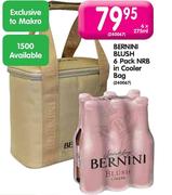 Bernini Blush 6 Pack Nrb In Cooler Bag-6x275ml