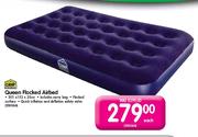 Camp Master Flocked Airbed - 203 x 152 x 25cm