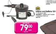 Camp Master Inflator and Deflator - 12V Each