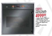 Defy 750mm Metallic Perit Chef Oven (DBO415/DBO417) - Each