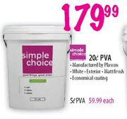 Simple Choice PVA-5l Each