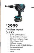Makita Cordless Impact Drill Kit