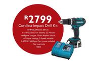 Makita Cordless Impact Drill Kit