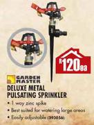 Garden Master Deluxe Metal Plusating Sprinkler