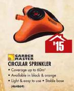 Garden Master Circular Sprinkler
