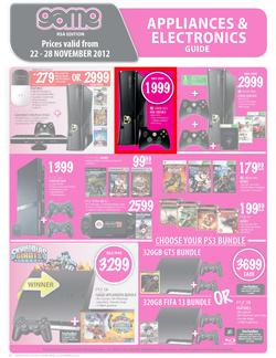 Game : Appliances & Electronics Guide (22 Nov - 28 Nov), page 20