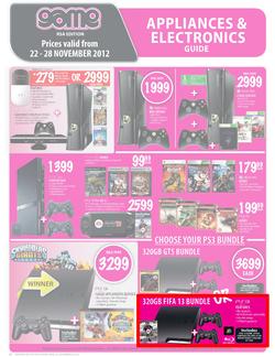 Game : Appliances & Electronics Guide (22 Nov - 28 Nov), page 20