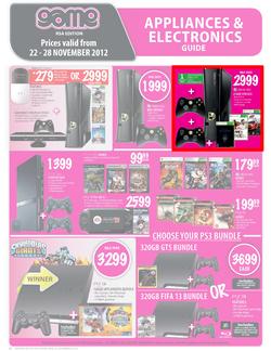 Game : Appliances & Electronics Guide (22 Nov - 28 Nov), page 20
