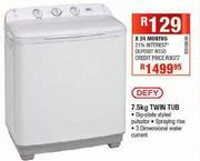 Defy Twin Tub-7.5kg