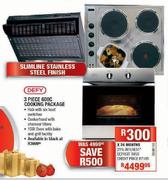 Defy 3 Piece 600C Cooking Package